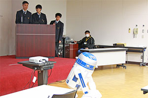 堺高校　機械材料創造科３年生　課題研究