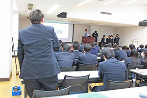 堺高校　機械材料創造科３年生　課題研究