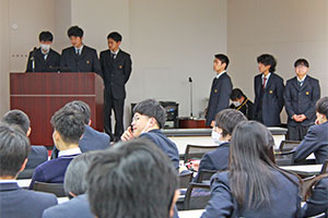 堺高校　機械材料創造科３年生　課題研究