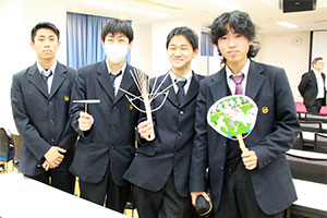 堺高校　機械材料創造科３年生　課題研究