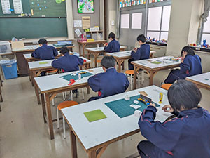 堺高校　出前授業