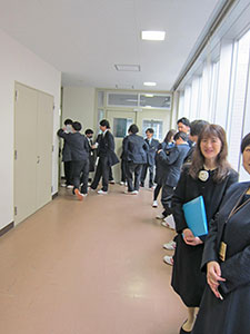 堺高校　卒業式