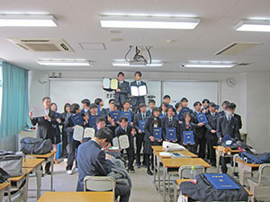 堺高校　卒業式