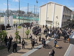 堺高校　卒業式