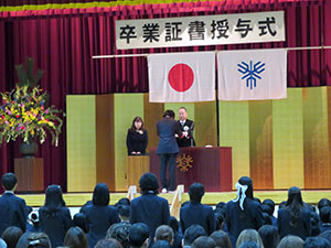堺高校　卒業式