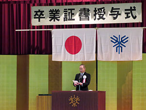 堺高校　卒業式