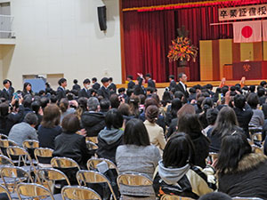 堺高校　卒業式