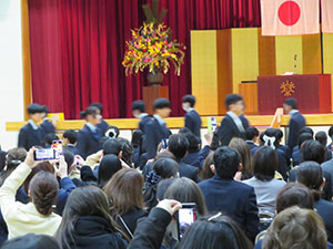 堺高校　卒業式