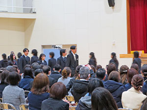 堺高校　卒業式