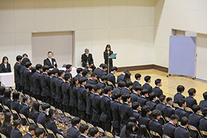 堺高校　卒業式