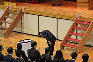 堺高校　卒業式