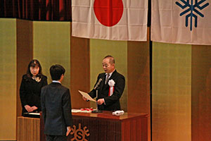 堺高校　卒業式