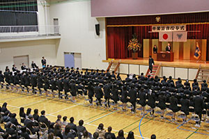 堺高校　卒業式