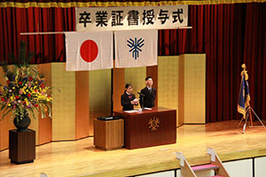 堺高校　卒業式