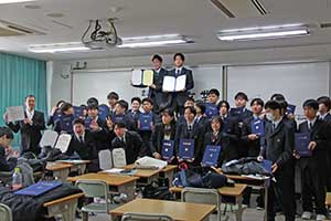 堺高校　卒業式