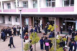 堺高校　卒業式