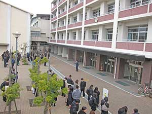 堺高校　合格発表