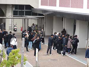 堺高校　合格発表