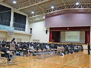 堺高校　合格発表