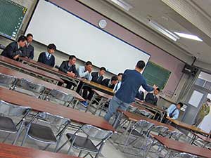 堺高校　合格発表