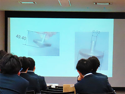 堺高校　機械材料創造科３年生　課題研究