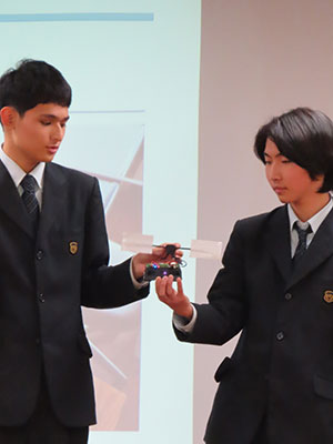 堺高校　機械材料創造科３年生　課題研究