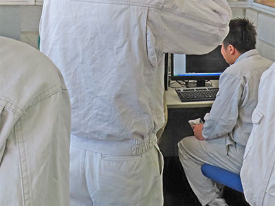 堺高校　機械材料創造科３年生　課題研究