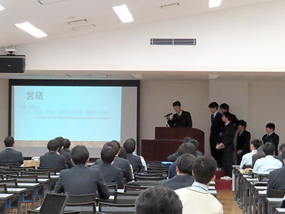 堺高校　機械材料創造科３年生　課題研究