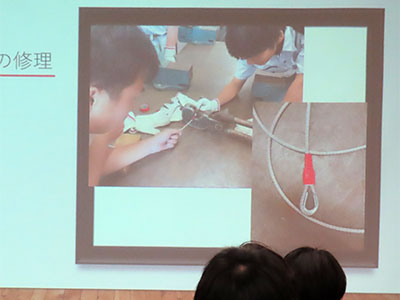 堺高校　機械材料創造科３年生　課題研究