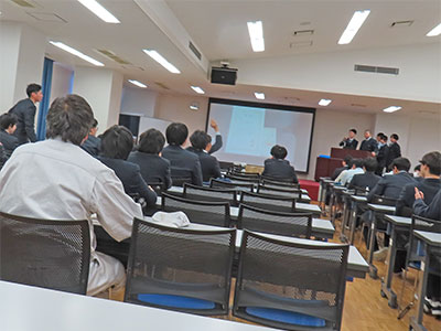 堺高校　機械材料創造科３年生　課題研究