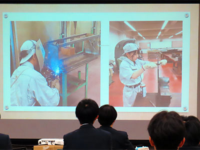 堺高校　機械材料創造科３年生　課題研究