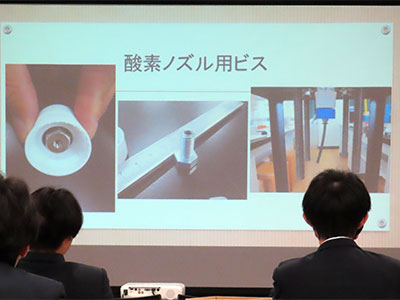 堺高校　機械材料創造科３年生　課題研究