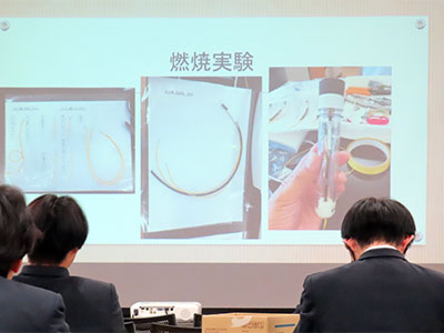 堺高校　機械材料創造科３年生　課題研究