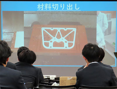 堺高校　機械材料創造科３年生　課題研究