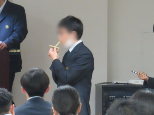 堺高校　機械材料創造科３年生　課題研究