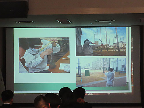 堺高校　機械材料創造科３年生　課題研究