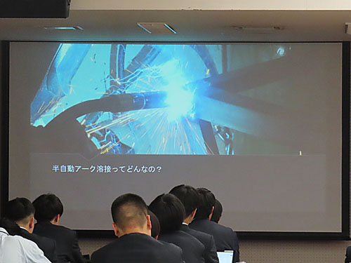 堺高校　機械材料創造科３年生　課題研究