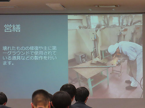 堺高校　機械材料創造科３年生　課題研究