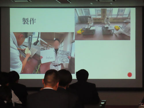 堺高校　機械材料創造科３年生　課題研究