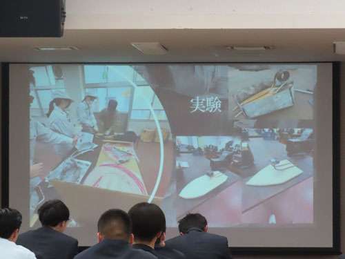 堺高校　機械材料創造科３年生　課題研究