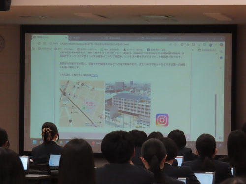 堺高校　マネジメント創造科３年生　課題研究