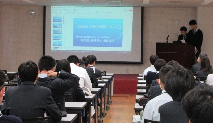 堺高校 機械材料創造科2年生　課題研究