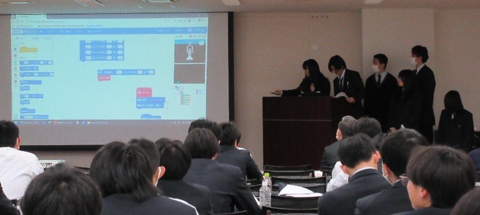 堺高校 機械材料創造科2年生　課題研究