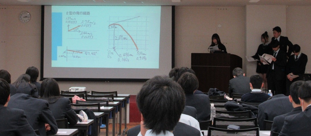 堺高校 機械材料創造科2年生　課題研究
