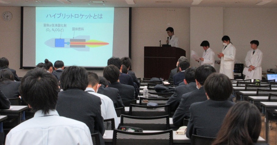 堺高校 機械材料創造科2年生　課題研究