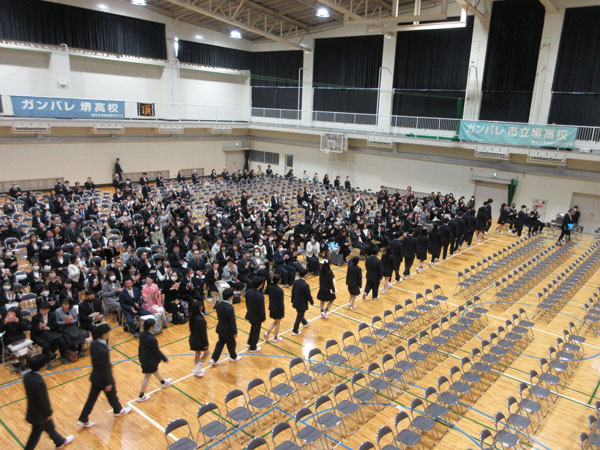 堺高校 機械材料創造科2年生　課題研究