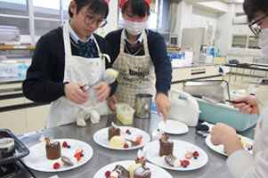 堺高校　料理部　ガトーショコラ