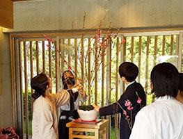 堺高校　ウェルカムフラワー