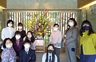 堺高校　ウェルカムフラワー