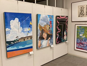 漫画文系部　特大イラストパネル